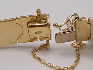 Pulsera Oro 18k 16,98gr- 19cm