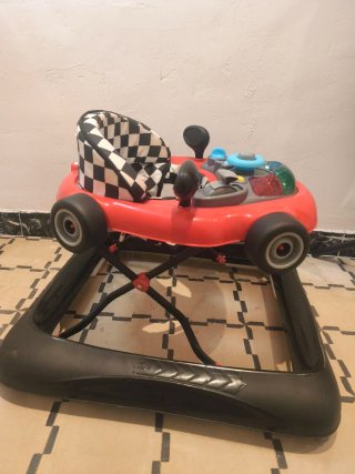 Andador de bebé coche de carreras