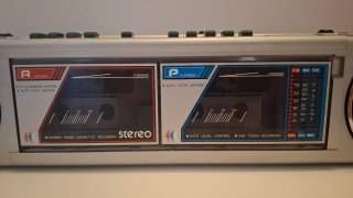 Radio Casette vintage Boombox UNISEF Z-300S