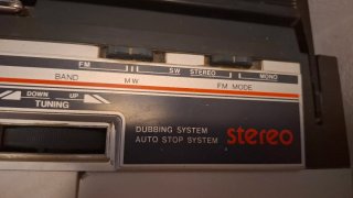 Radio Casette vintage Boombox UNISEF Z-300S