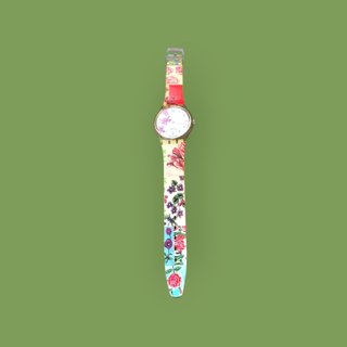 Orologio Swatch donna vintage floreale