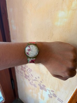 Orologio Swatch donna vintage floreale
