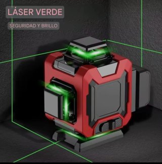 Nivel Láser Autonivelante 16 Líneas Trípode