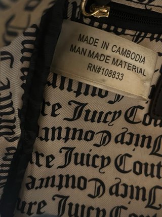 Mochila Juicy Couture Marrón y Negra
