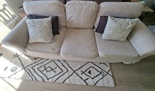 Sofá Ektorp 3 plazas Ikea beige