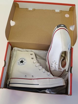 Converse Chuck 70 Wedge Hi Blancas