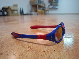 Gafas de Sol Bebé/Niño Julbo Loop Azul/Rojo