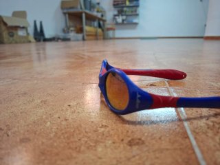 Gafas de Sol Bebé/Niño Julbo Loop Azul/Rojo