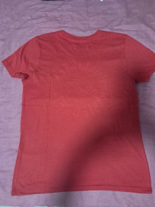 Camiseta Hollister Roja Talla XS