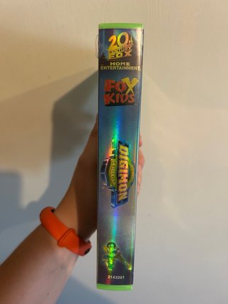 VHS Digimon La Película Edición Coleccionista