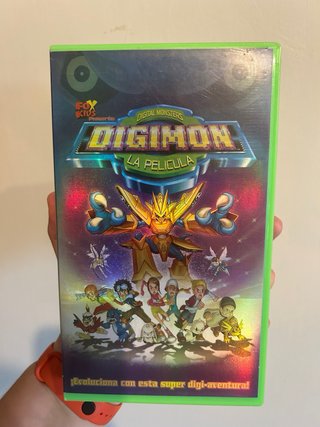 VHS Digimon La Película Edición Coleccionista