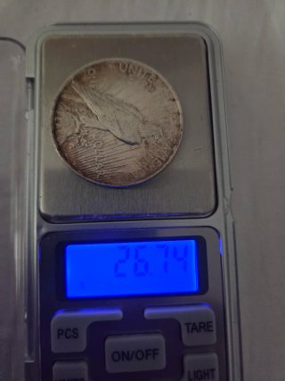 Dólar de Plata 1922 In God We Trust one dollar
