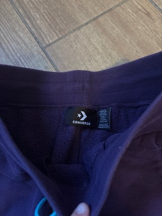 Lote 2 Pantalones Converse Azul y Morado