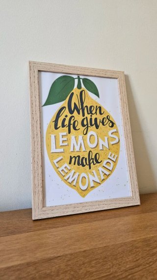 Cuadro decorativo Limonada