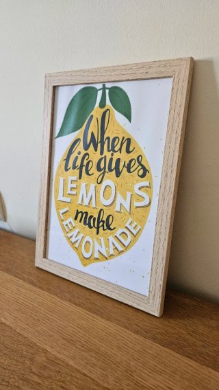 Cuadro decorativo Limonada