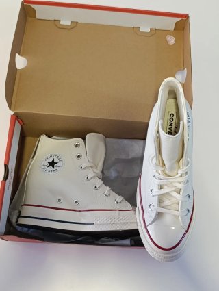 Converse Chuck 70 Wedge Hi Beige