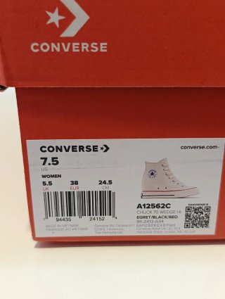 Converse Chuck 70 Wedge Hi Beige