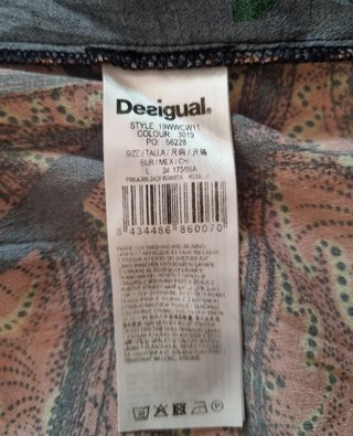 Conjunto Desigual Talla L Blusa y Pantalón