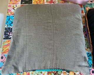 Cuscini antichi in tessuto patchwork