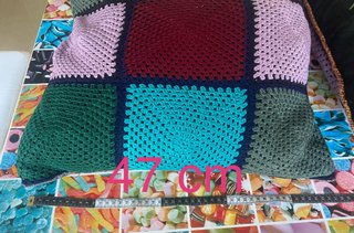 Cuscini antichi in tessuto patchwork