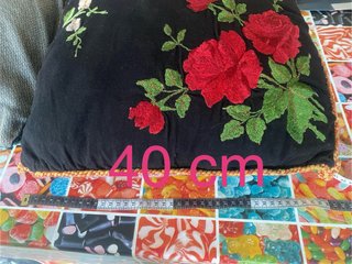 Cuscini antichi in tessuto patchwork