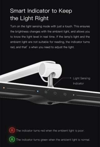 Candeeiro de secretária inteligente Yeelight