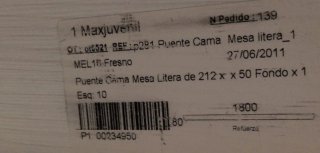 Litera abatible Maxjuvenil con escritorio