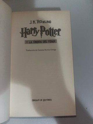 Harry Potter y la Orden del Fénix