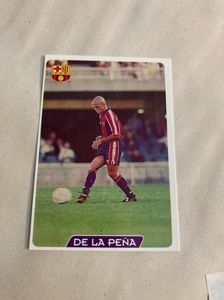 Cromo De La Peña FC Barcelona