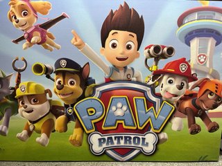 Lienzo Patrulla Canina