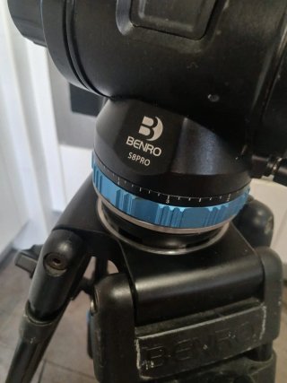Trípode Benro S8PRO vídeo profesional