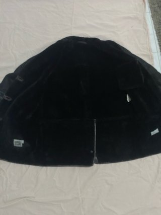 Cappotto ecopelliccia vintage nero 46 XL vintage