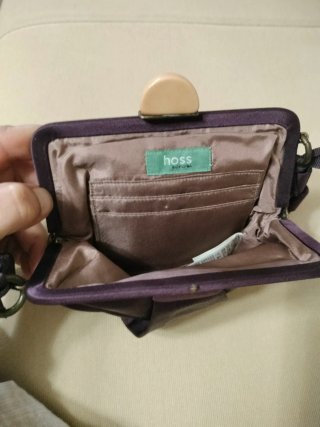 Bolso de fiesta morado