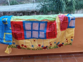 Casita infantil de tela