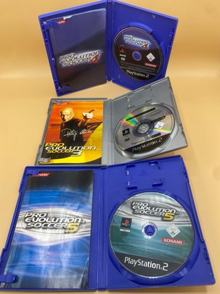 PS2 Pro Evolution Soccer 3, 4 y 5