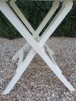 Juego mesa y sillas exterior plegables plástico