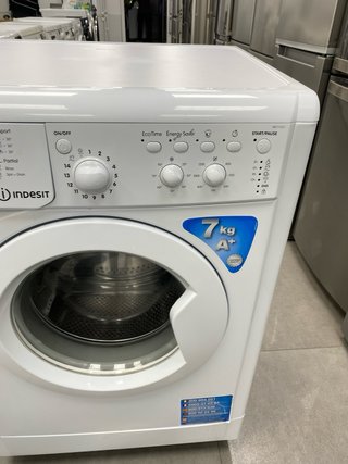 Lavadora Carga Frontal Indesit 7kg A+ 1200rpm