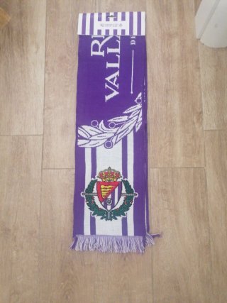 Sciarpa Ufficiale Real Valladolid Viola Bianca