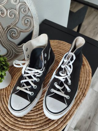 Converse All Star Botas Negras Talla 37.5
