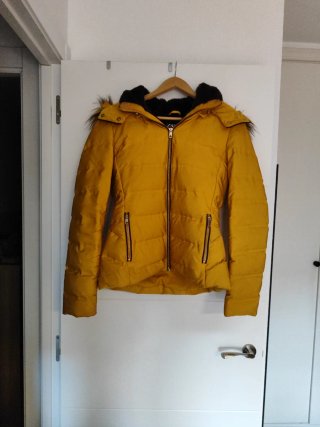Cazadora Anorak Zara Mostaza