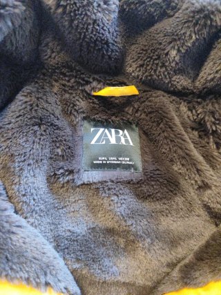 Cazadora Anorak Zara Mostaza