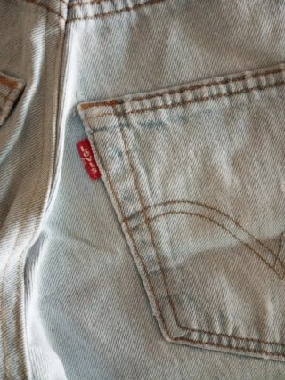 Shorts Levis Desgastados Talla 34