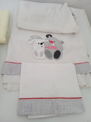 Parque infantil OLMITOS con estampado de zorros