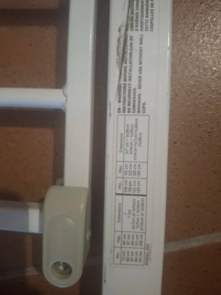 Barrera seguridad escaleras Safety 1st