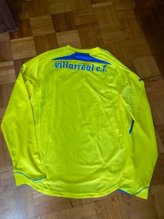 Camiseta Villarreal Manga Larga Amarilla Talla L
