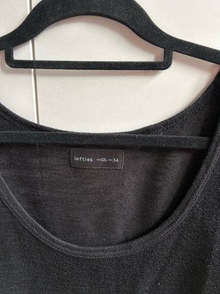 Camiseta negra tirantes talla XXL