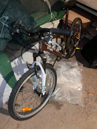 Bicicleta Btwin Marrón
