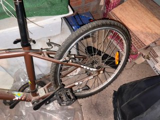 Bicicleta Btwin Marrón