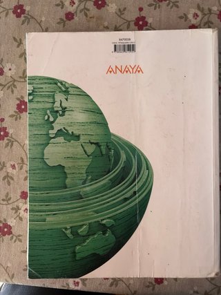 Libro de geografía de 2º de bachillerato