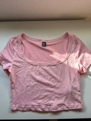 Top rosa shein